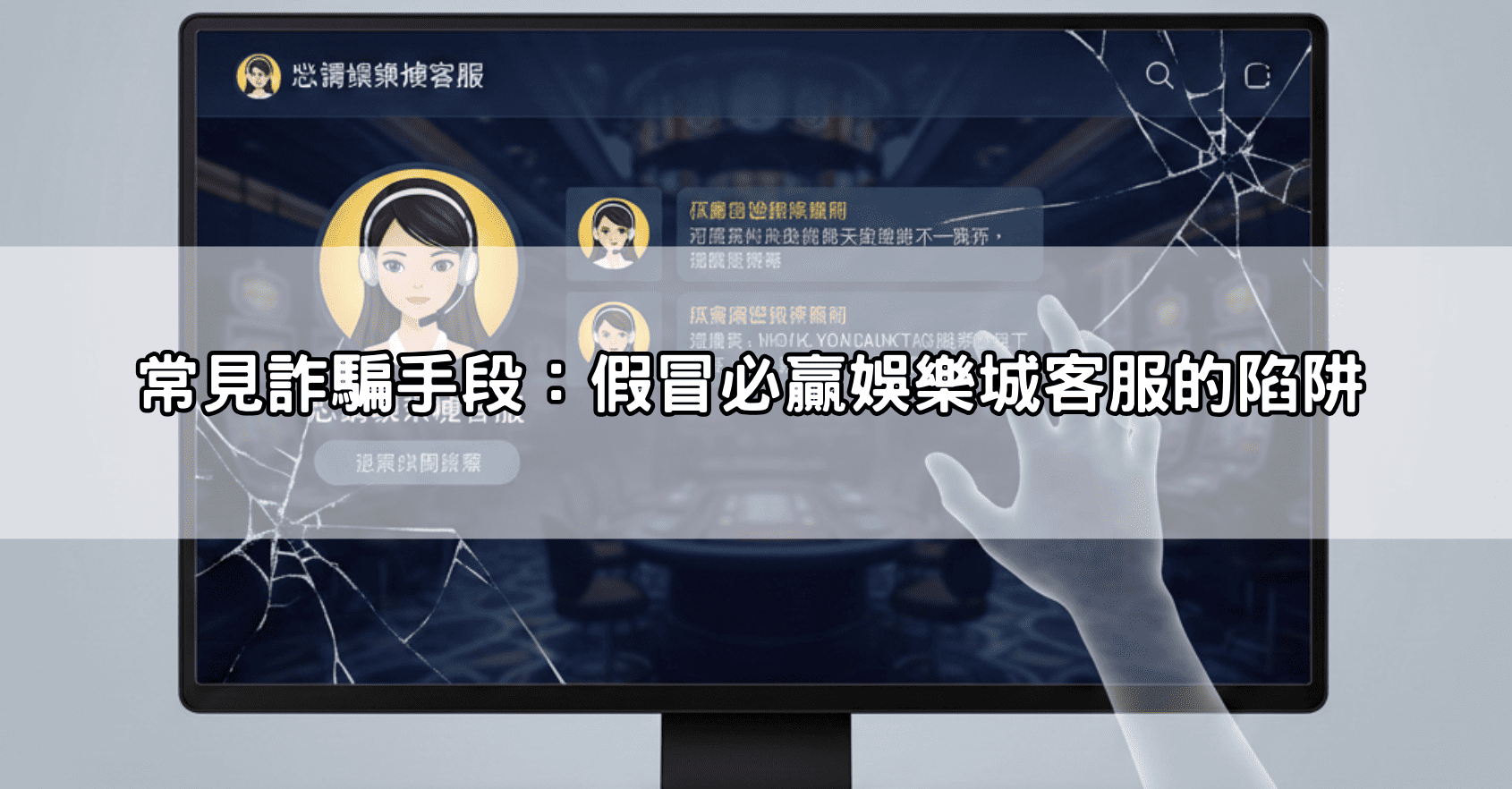 認準官方正版!必贏娛樂城客服防冒充警示:別加到詐騙集團的假LINE