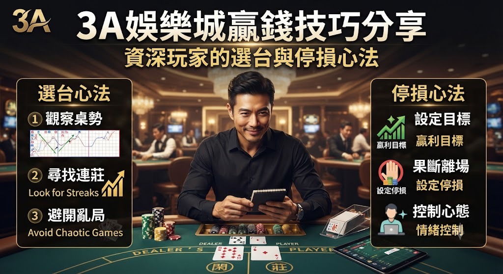 資深玩家的選台與停損心法
